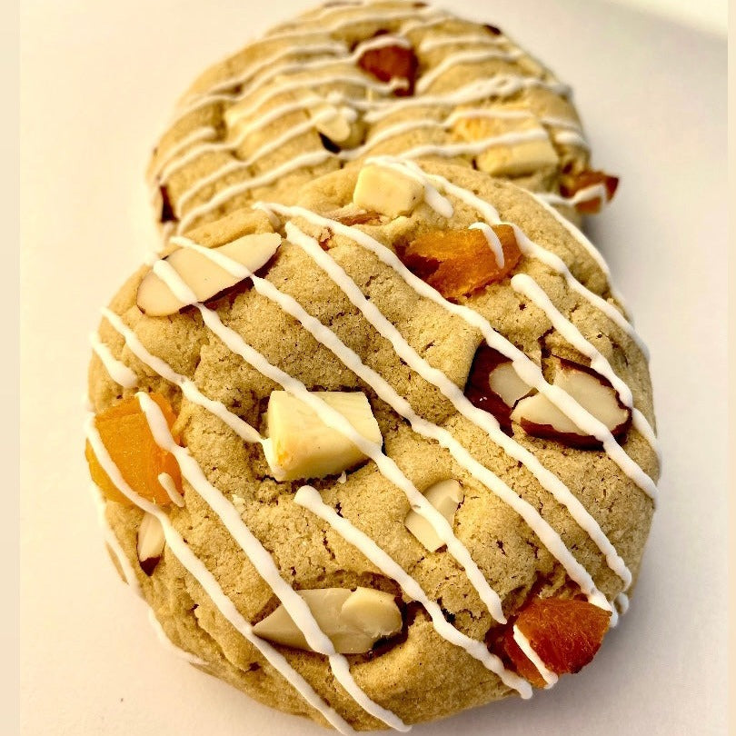 Apricot, Almond, and White Chocolate Cookie