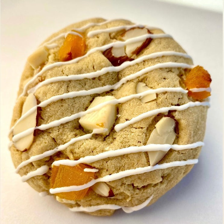 Apricot, Almond, and White Chocolate Cookie