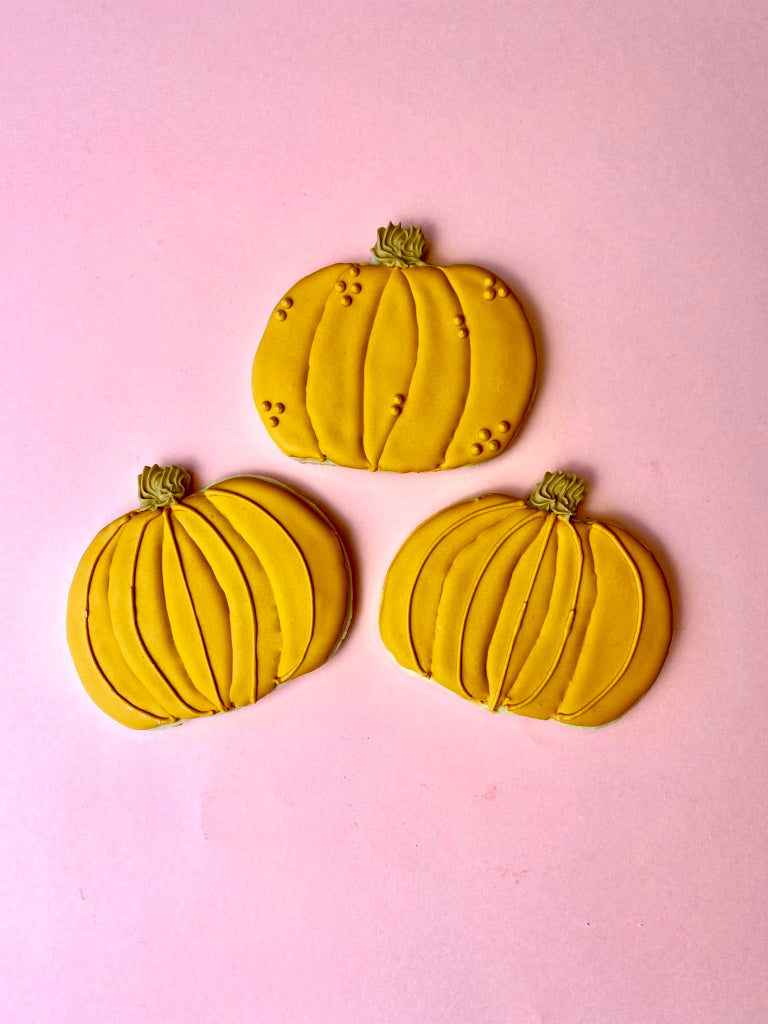 Autumn Pumpkin Sugar Cookie Set