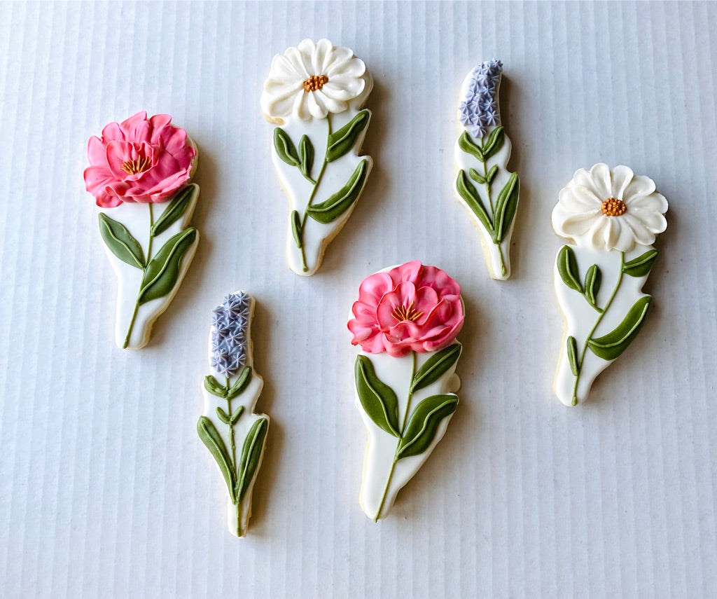 Spring Time Flower Cookie Set