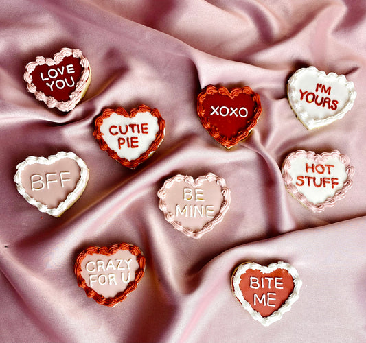 Valentine's Heart Cookie Set