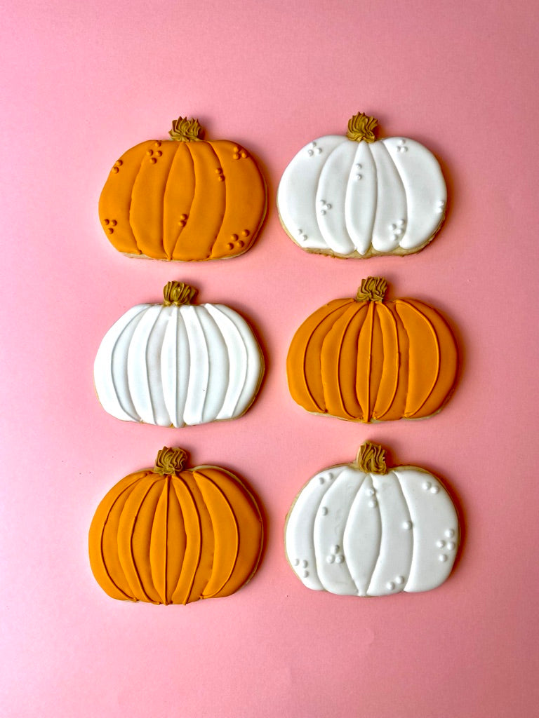 Autumn Pumpkin Sugar Cookie Set