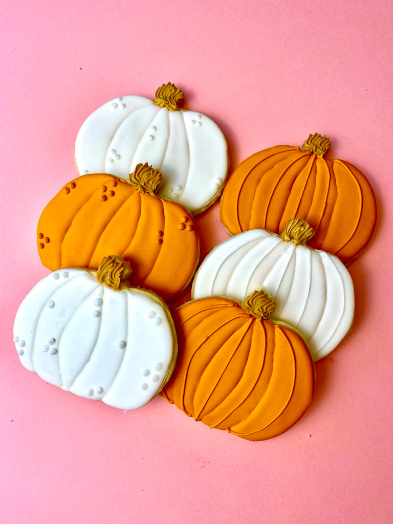 Autumn Pumpkin Sugar Cookie Set